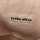 Tribe Alive  Striped Canvas Convertible Crossbody or Foldover Clutch Purse Bag Photo 6