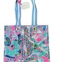 Lilly Pulitzer Lily Pulitzer Market Shopper Tote, Multicolor, Floral Print, OS Photo 4