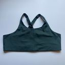 Girlfriend Collective Moss Simone High Support Bra Green 4x Clasp Closure Photo 2