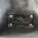 Patricia Nash  Benvenuto Black Leather Distressed Large Tote Bag Studded Purse Photo 4