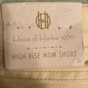 NWT House of Harlow 1960 High Rise Shorts White Size 32 Photo 3