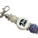 The Bar Keychain purse charm Beaded Keychain For Women,  Keychain, Silicone bead keyc Photo 0