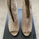 INC I.N.C Beige Studded Suede Booties  Photo 1