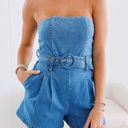 Olivaceous Boutique Denim Romper Photo 0