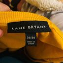 Lane Bryant Vibrant Yellow knit short sleeve sweater by . Rouching Size: 26/28 Photo 5