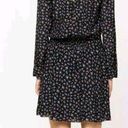 Zadig & Voltaire Remus Liberty Floral Dress Size Medium Black Smocked Photo 1