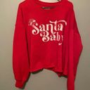 Grayson Threads  Red Women's Santa Baby Graphic Sweatshirt XXL NWT Photo 0