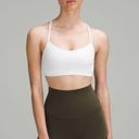 Lululemon White Flow Y Sports Bra Photo 0