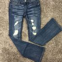 Vigoss  Women’s Distressed The Jagger Slim Boot Blue Jeans Size W26/L33 Photo 0