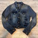 Aeropostale Real Denim Medium Wash Denim Jacket Women Medium Photo 0