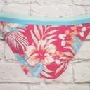 Decree NEW  Women's Size Small Pink Tropical Bikini Bottom Separate Photo 1