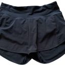 Lululemon  Speed Up Short Long *4" Updated Fit Black size 4 EUC Gym Run Workout Photo 1