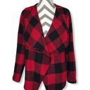 FAVLUX Fashion-Red & Black Buffalo Plaid Jacket- Photo 0