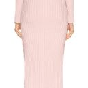 Jonathan Simkhai ribbed knit pencil skirt pink Size L Photo 2