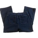 Lane Bryant  Tighter Tummy Tuck Dark Denim Stretch Flare Jean Size 24X34 Plus Sz. Photo 4