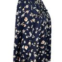 Tuckernuck  Lovestitch Ditsy Floral Tie Top Peasant Blouse Midnight Size L New Photo 2