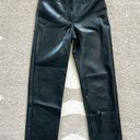 Wilfred Aritzia  The Melina Super High Rise Vegan Leather Pants in Black Photo 5