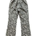 Tuckernuck  Women’s Cheetah Print Pants Elastic Waist Pull On Side Zip Medium Photo 1