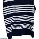 Preston & York  Navy Blue & White Striped Tank Photo 4