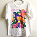 Americas Best Bahamas Souvenir T Vintage Floral Sz XL EUC 90s Y2K Vibes Retro Photo 0