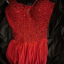 Faviana Red Gown Photo 2