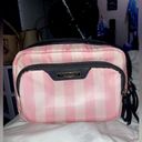 Victoria's Secret Victoria’s Secret Pink Striped Cosmetic Bag Photo 4