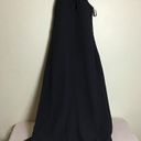 White House | Black Market  Women Black Gown Sz. 6 Jeweled Neck Halter Maxi Dress Photo 1