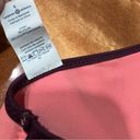 Lululemon  Triangle Bikini swim top surf to sand pink and purple size 6 Photo 6