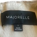 Majorelle  Twist Front Crop Top Tan Long Sleeve Shirt Blouse Size Small Women's Photo 11