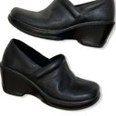 Born concept B.O.C.  Black Leather Lesa Clog Photo 3