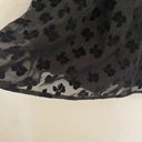 Jessica Simpson  Mini Dress Sz 4 Jet Black Sienne Fit & Flare Key Hole Back Lined Photo 4