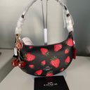 Coach Hobo Bag With Wild Strawberry Print Photo 4