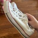 Converse White Size 8.5 Photo 0