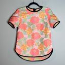 Wilfred  Aritzia Palais neon floral jacquard blouse Photo 1