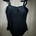 One Piece Black  Bathing Suit Photo 0