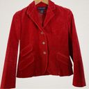 Ralph Lauren  Equestrian Red Corduroy Jacket Photo 7