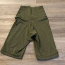 Aerie  Offline Crossover Green 7 Inch Biker Shorts XS Photo 3