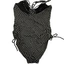 Newport News  Black and White Polka Dot One Piece Bathingsuit Photo 1