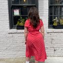 Old Navy polka dot wrap dress Photo 2