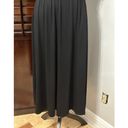 Karen Kane Womens A Line Dress Black Stretch Maxi Scoop Neck Short Sleeve S New Photo 2