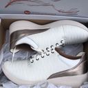 Clarks Unstructured White leather CUIR BLANC shoes Photo 3