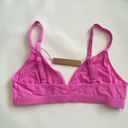 SKIMS  Fits Everybody Triangle Bralette Neon Orchid size M Photo 4