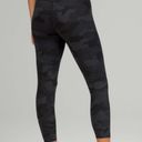 Lululemon Base Pace High-Rise Crop 23” Leggings in Heritage 365 Camo Deep Coal Photo 1