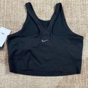 Nike NEW  BLACK YOGA SPORTS BRA SZ MEDIUM M Photo 0