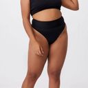 Cotton On New curve high waisted cheeky bottom bikini size 16 black  Photo 0