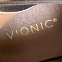 Vionic  Ankle Boots Womens 7 Gray Paloma Suede Wedge Heel Bootie Comfort Shoes Photo 11