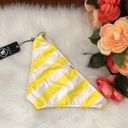 Wildfox  Yellow Stripe Hipster Bikini Bottom NWT Photo 1