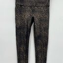 Spanx  Faux Leather Leopard Shine Legging Pants Shapewear Animal Print Size 1X Photo 8