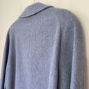 London Fog  Light Blue Wool Blend Winter Over Coat ~ Women’s Size 8 Photo 8