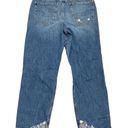 American Eagle Light Wash Super High Rise Baggy Straight Jeans Photo 1